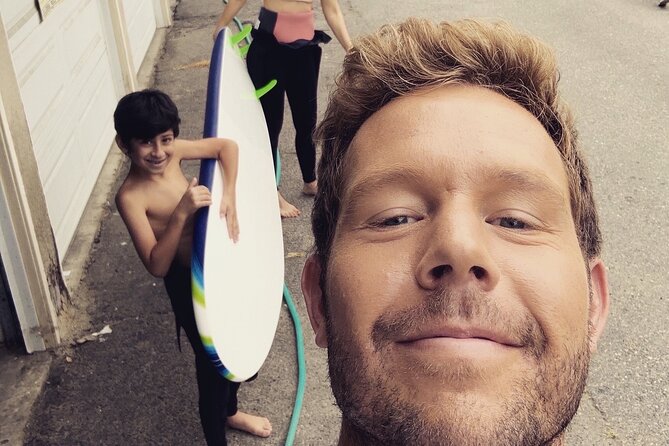 1.5 Hour Surf Lesson in Laguna Beach - Families, solo surfers, and small groups
