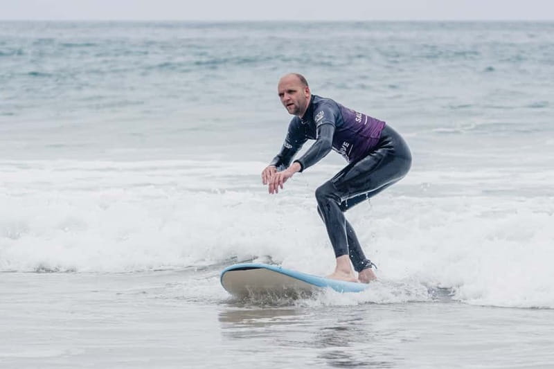 1 Day Algarve Surf Experience - Sand practice before the first wave