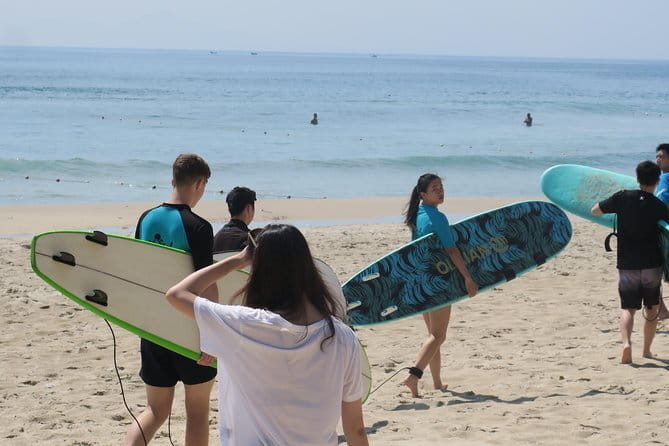 1 Hour Taster Surf Lesson at My Khe Beach - Two extra hours to practice on your own