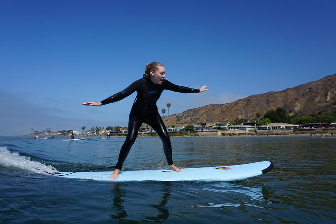 1-on-1 Private Surf Lesson in Santa Barbara - Meeting at Mondo’s Beach in the Santa Barbara area