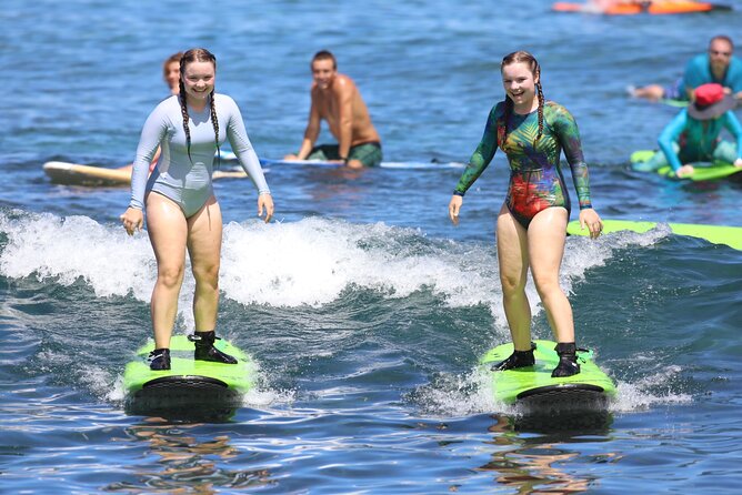 2-Hour Guided Private Surf Lesson in Kona - Learning the pop-up before you paddle out