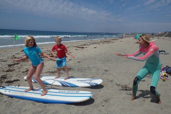 2 Hour Private Group Surf Lessons in Huntington Beach - Safety, comfort, and ocean awareness