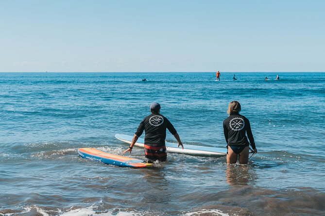 2 Hour Private Surf Lesson For Two In Lahaina - The water session: catching waves with active help