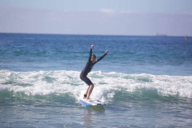 2-Hour Private Surf Lesson in Manhattan Beach - Moving into the water with one instructor beside you