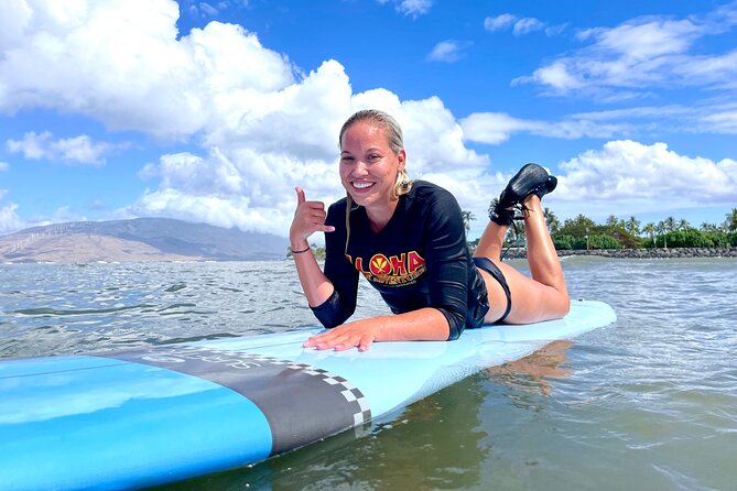 2-Hour Semi Private Hawaiian Surf Lesson with the best in Maui.. - Photos and videos are useful, but not included