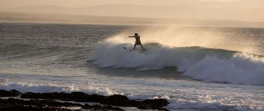 2 Hour Surf Lesson Jeffreys Bay - Board, wetsuit, and the move into the water