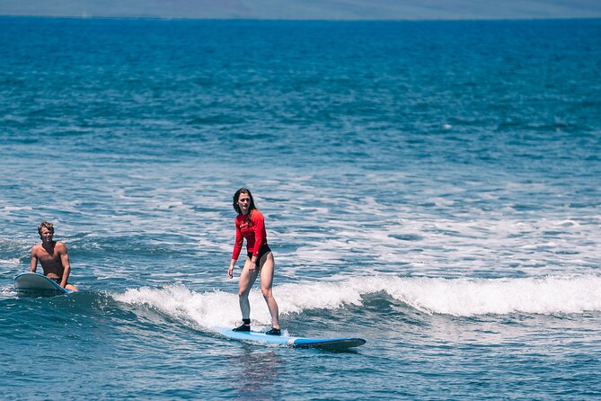 2-Hour Surf Lessons with a Pro - Finding the right waves on Maui