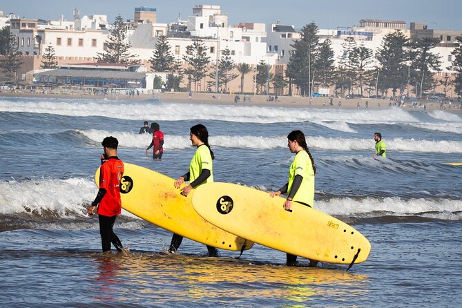 2 hours Essaouira Surfing Lesson - Learning to lie on the board and paddle