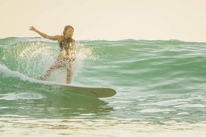 2 Hours surf lesson on Kata Beach - Moving from the sand into the water