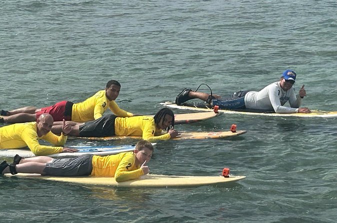 60 to 90 minutes Open Book Surfing Lesson with Certified Guide - Meeting at Pau Hana Sailing