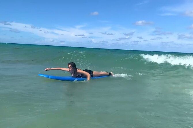 90-Minute Miami South Beach Private Surf Lesson - Learning on warm sand before entering the Atlantic