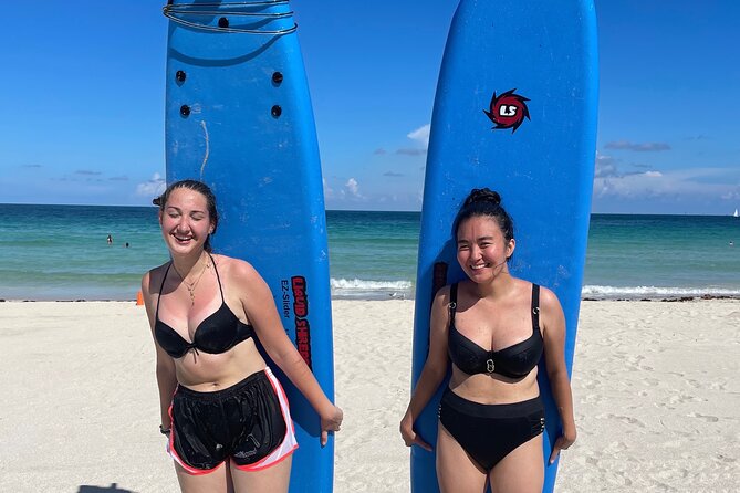 90-Minute Miami South Beach Private Surf Lesson - Beginning with broken waves