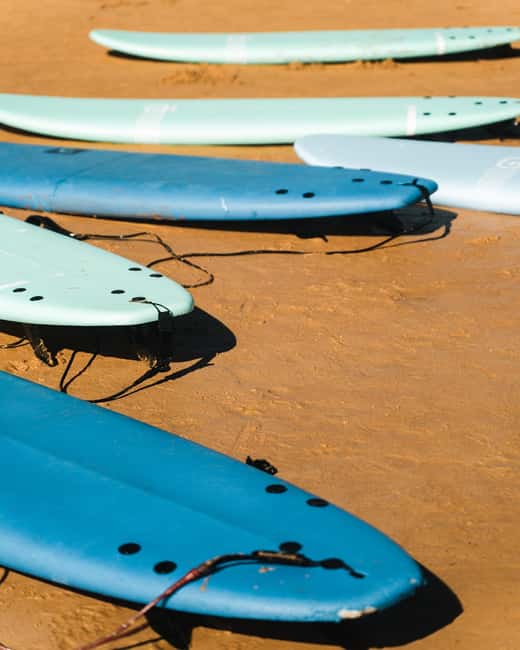 Albufeira: Small Group Surf Lesson with Private Instructor - Meeting at the yellow-logo surf shop near Galé Beach