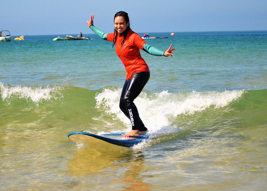 Albufeira: Surfing Lesson at Galé Beach - What the instructors actually add