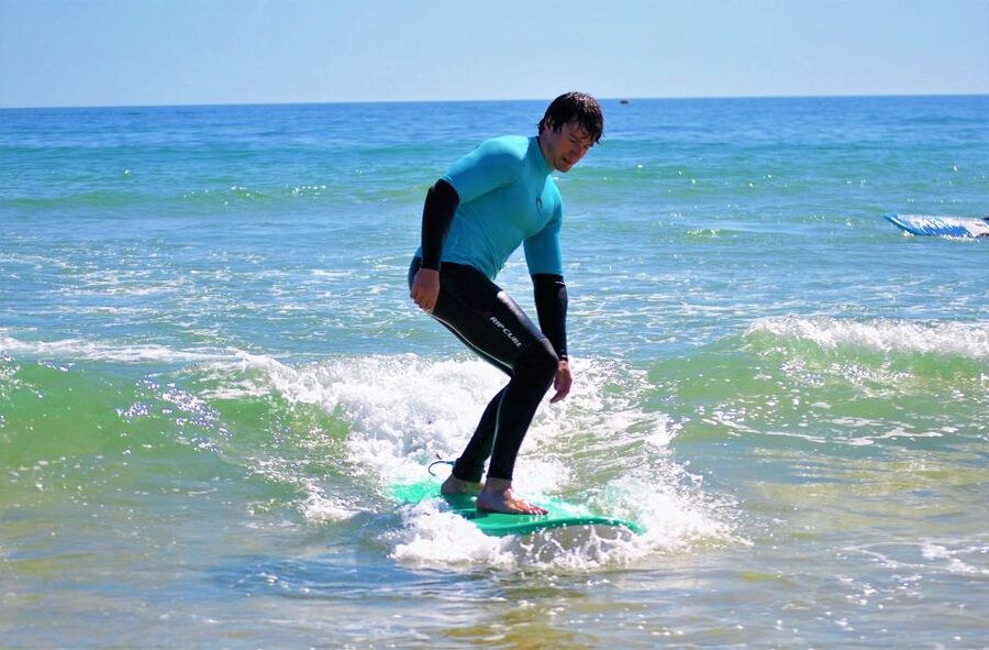 Albufeira: Surfing Lesson at Galé Beach - A warm-up that gets you ready for the water