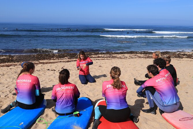 All Level SURF CLASSES in Ericeira (Beginner, Intermediate & Advanced) - The changing beach plan is a strength and a tradeoff