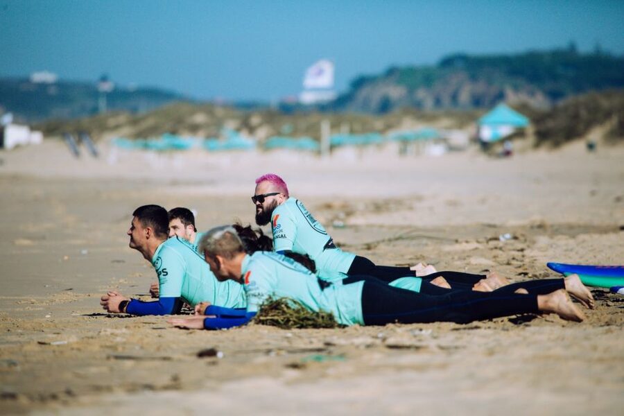 Aulas de Surf/Surf Lesson - Lisboa - What happens during the two-hour lesson