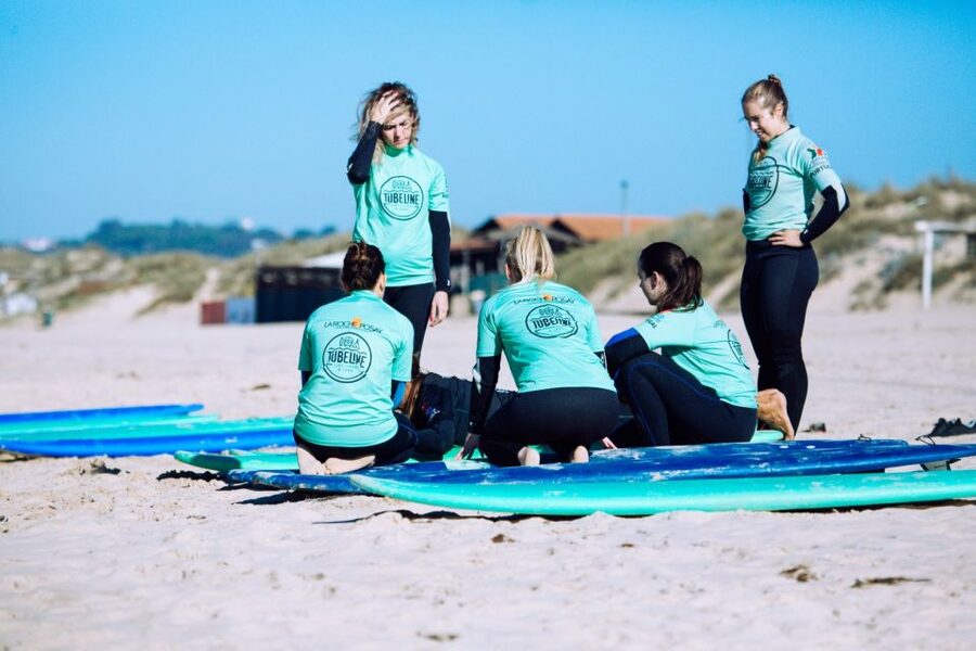 Aulas de Surf/Surf Lesson - Lisboa - Four beaches, four possible types of surf setting
