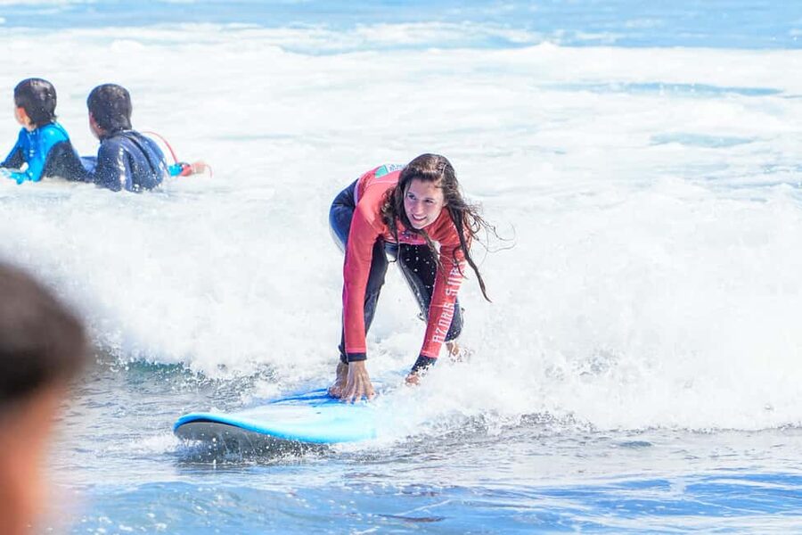 Azores: Surfing Lessons for All Levels - Children’s classes and family groups
