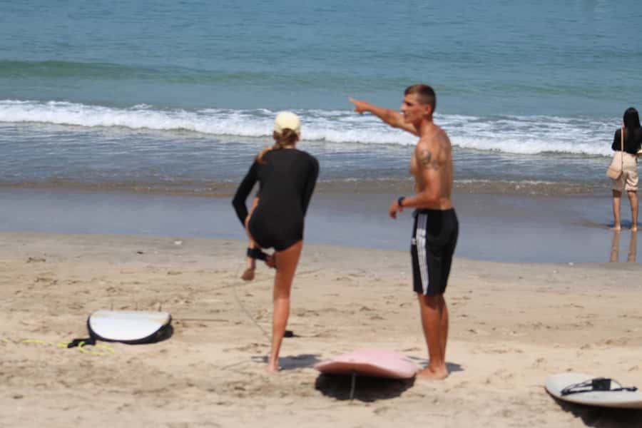 Bali: Beginner and Intermediate Surf lesson Nusa Dua - Beach conditions can change the plan