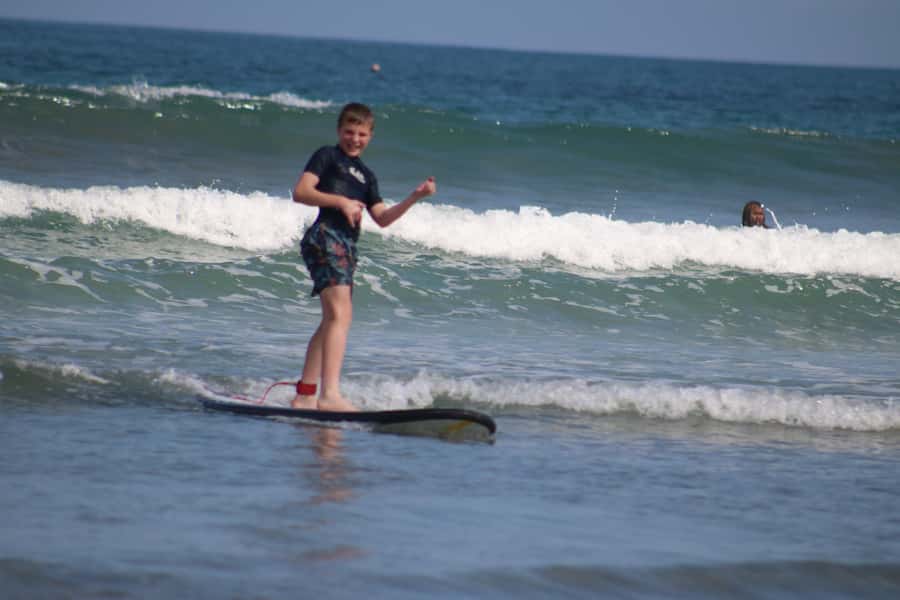 Bali: Beginner and Intermediate Surf lesson Nusa Dua - The first lesson on sand