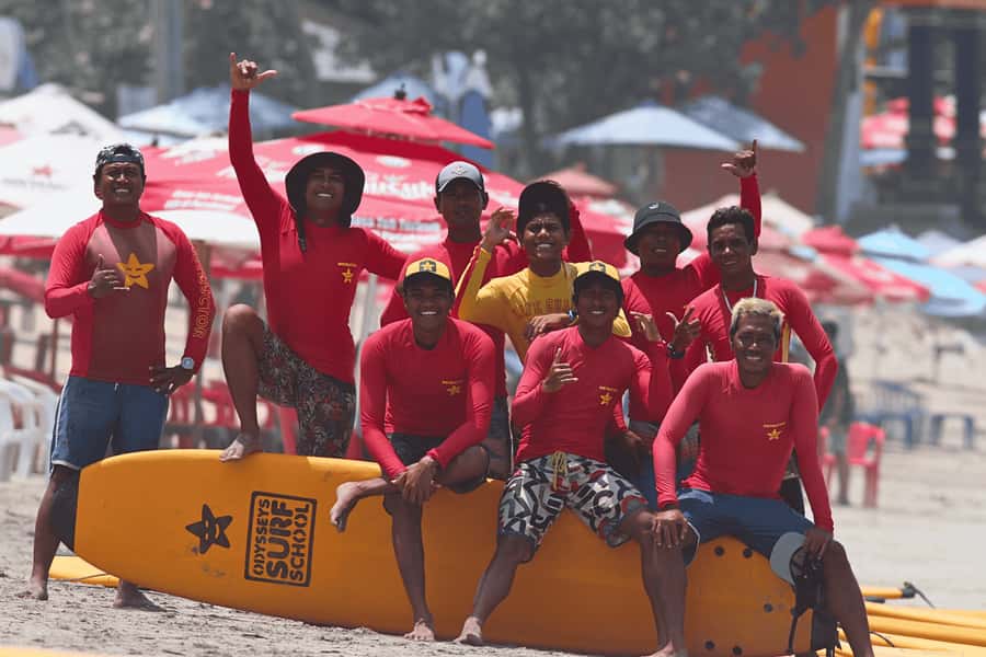 Bali; Group Surf Lesson for Beginners (Non-swimmer Friendly) - Why Kuta Beach works for a first surf lesson