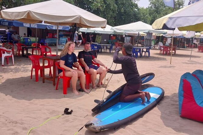 Bali Seminyak Beach Private Surf Lesson 2 Hour - Seminyak Beach surfing with a small class