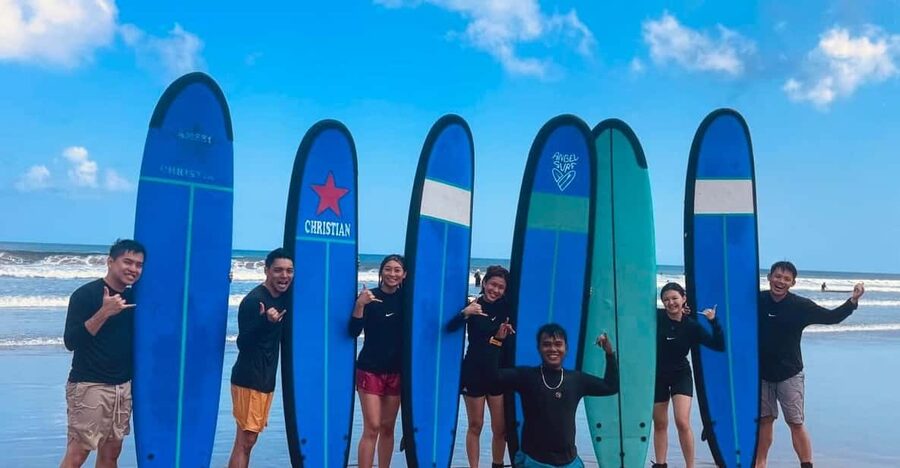 Bali: Seminyak Beach Surf Lesson Experience 2 Hour - Learning to surf at Double Six Beach