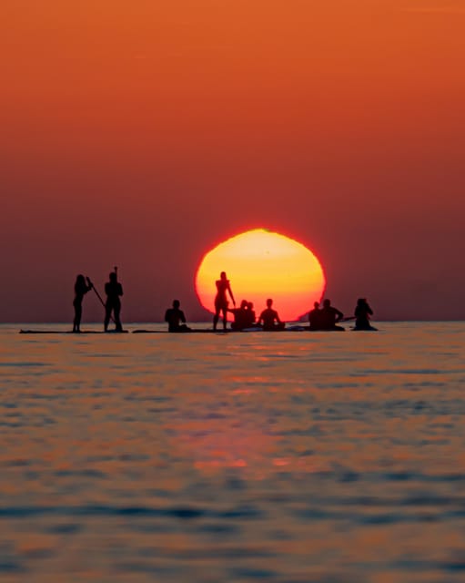 BARCELONA PADDLE SURF SUNRISE+BREAKFAST+PHOTOSVIDEOS4K+GUIDE - Paddling along Barcelona’s coast