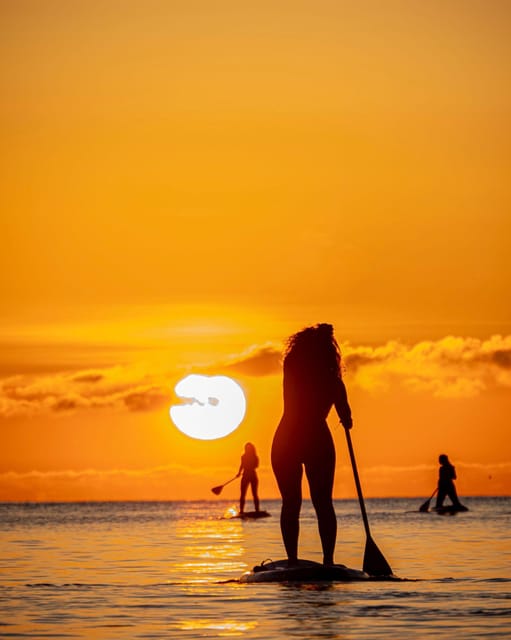 BARCELONA PADDLE SURF SUNRISE+BREAKFAST+PHOTOSVIDEOS4K+GUIDE - Getting comfortable with the board and paddle