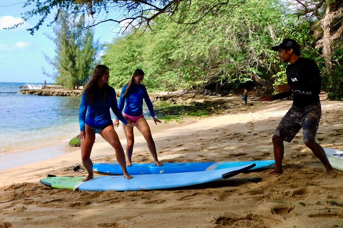 Beginner Surf Lesson at North Shore Haleiwa, Oahu - What surfing with turtles adds to the lesson