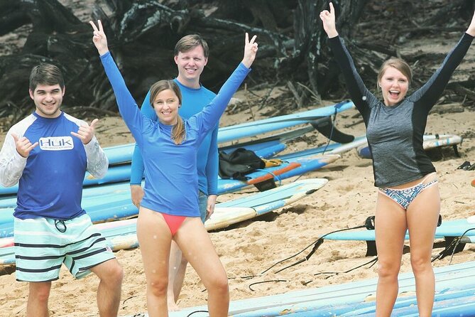 Beginner Surf Lesson at North Shore Haleiwa, Oahu - The $150 price: when the lesson earns its keep