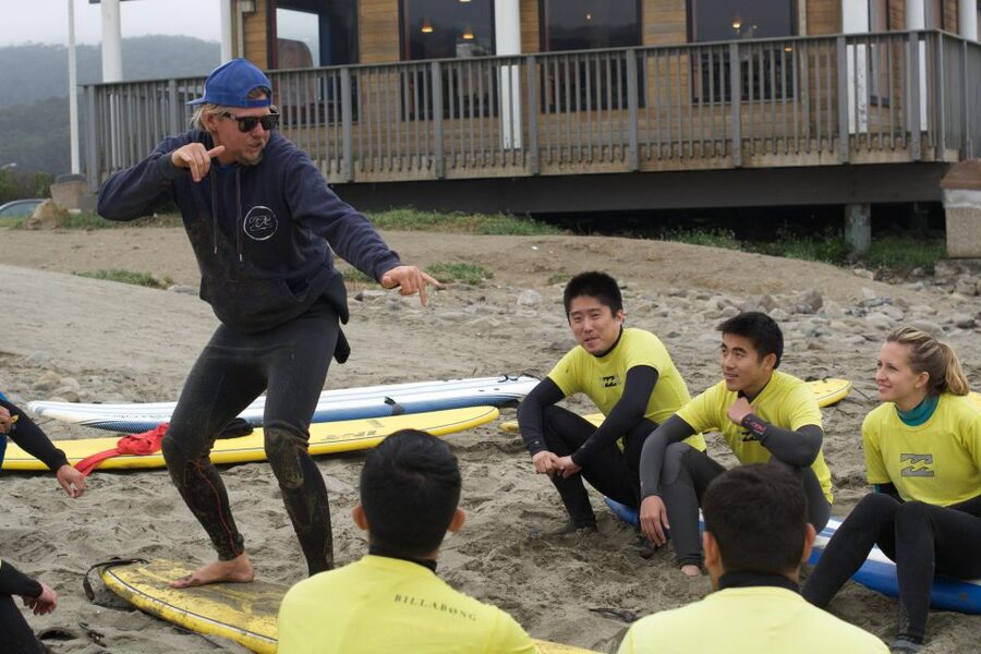 Beginner Surfing Lesson - Pacifica or Santa Cruz - What the Coaches Add to the Experience