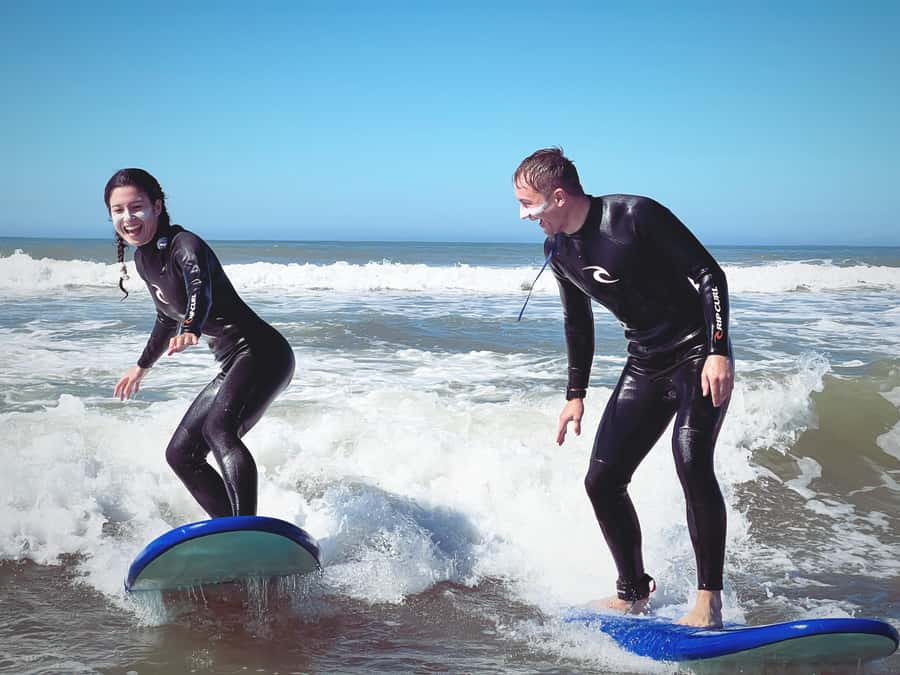 Beginners friendly surf in nice spots - Why Essaouira Works for a First Surf Lesson
