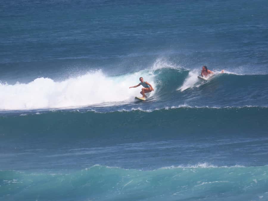 Best Surf Lesson around Uluwatu - What the coaching feels like in the water