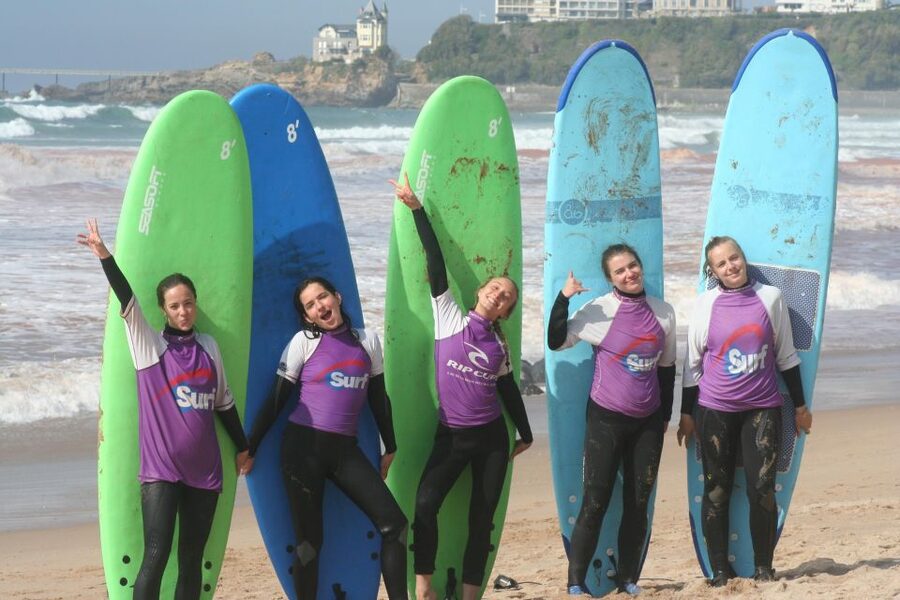 Biarritz : Cours de surf sur la côte Basque. - The benefit of a small group, with one limitation