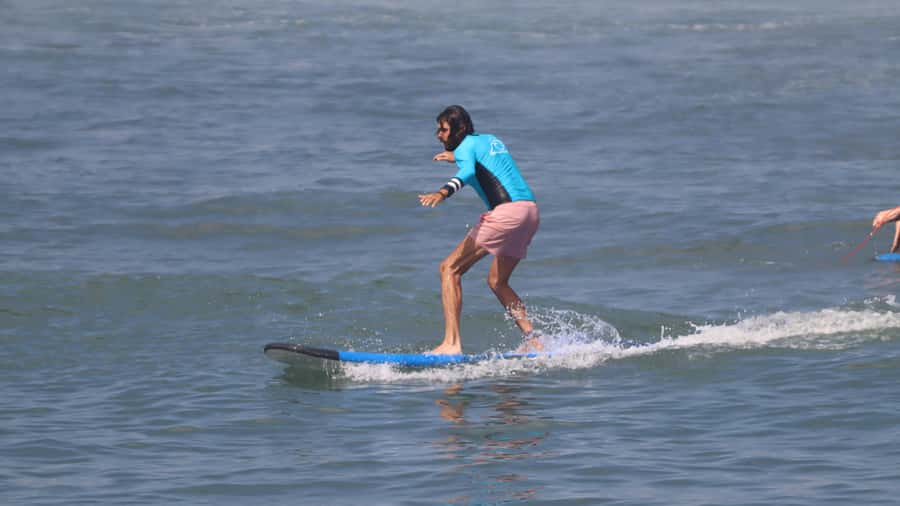 Canggu: Private Surf Lesson with certified lifeguard - Starting on the sand near Alody Warung