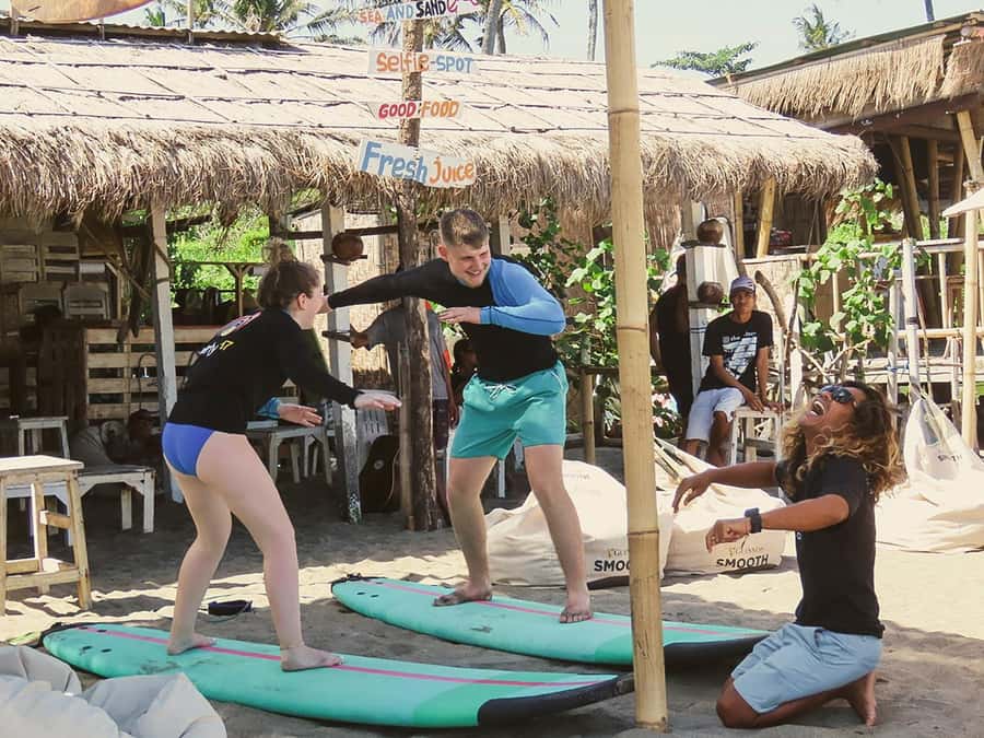 Canggu: Surf Lesson for All Levels - Meeting the waves at Canggu Beach