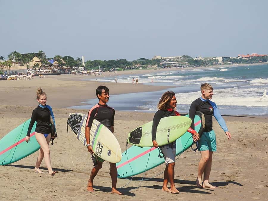 Canggu: Surf Lesson for All Levels - The board under your feet matters