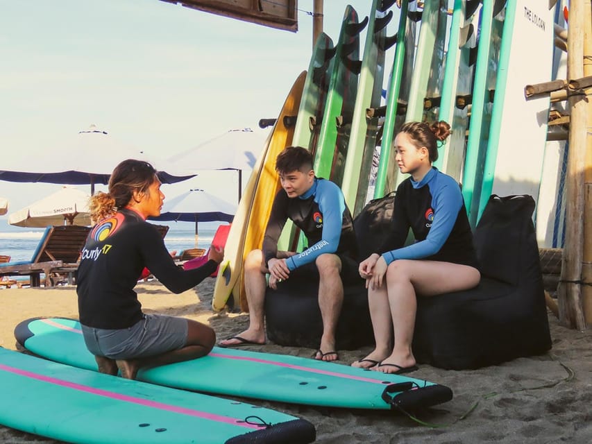 Canggu: Surf Lesson for All Levels - The instructors: Curly, Galih, Galli, and Jey