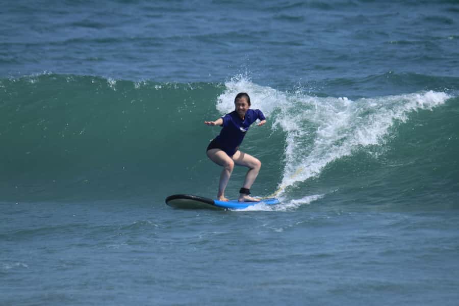 Canggu Surf School Bali - About 90 minutes of surfing in Canggu