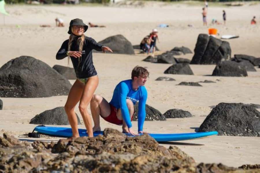 Coolangatta: 2 Hour Surf Experience on the Gold Coast - The value of the first stand-up moment