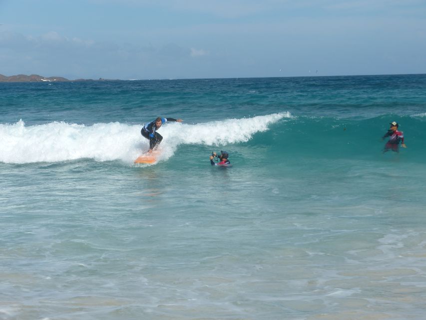 Corralejo: Surf Lessons for Beginners with Hotel Pickup - Equipment, snack, and the practical details