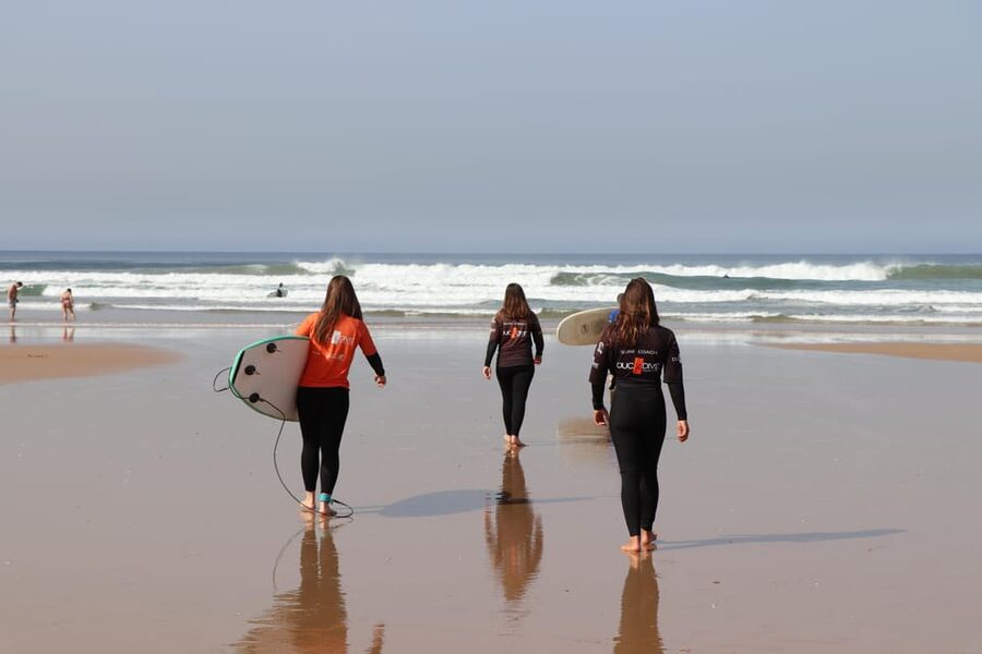 Duckdive - Surf Class in Caparica - Key points about the Duckdive surf class