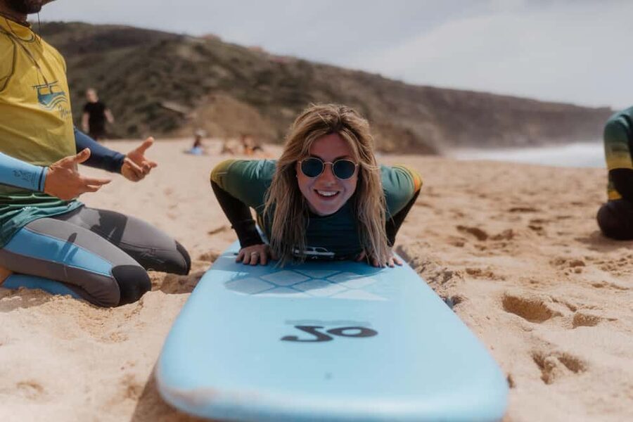 Ericeira: 2h Surfing Lesson - The first lesson happens on dry land