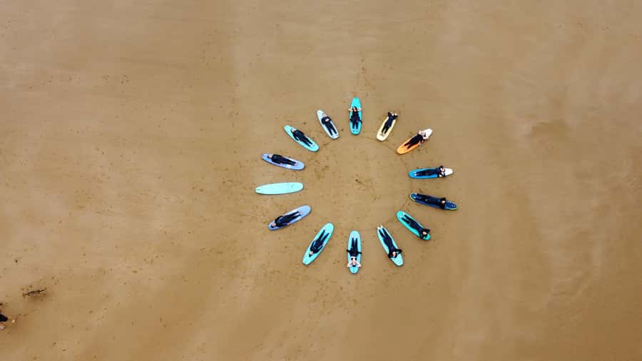 Essaouira Surf Experience –Group Lesson in Sidi Kaouki Beach - Catching your first wave at Sidi Kaouki