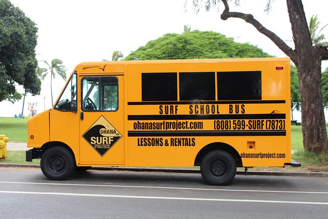Exclusive Group Surfing Lesson with Waikiki Courtesy Shuttle - How much water time will you really get?