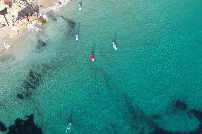 Excursion to Cala Salada, Punta Galera and Cala Saladeta paddle surf - Punta Galera and the rocky seabed