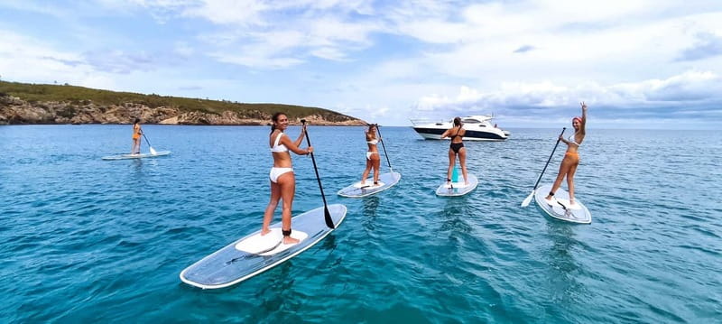 Experience Crystal paddle surf Tours + snorkel - Why the transparent board changes the outing