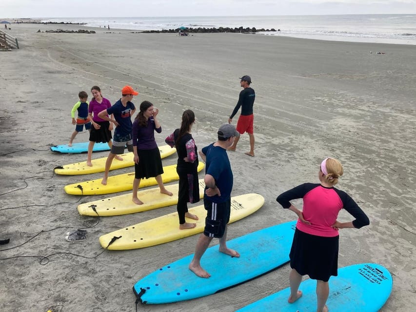 Folly Beach: Surf Lessons - Your 90 minutes on the beach
